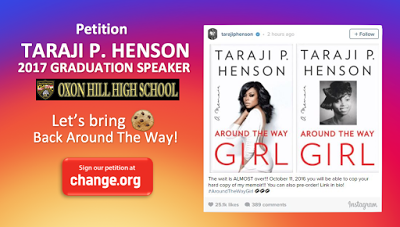 Petition To Have Taraji P. Henson For Oxon Hill High School’s 2017 Commencement Speaker