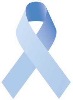 What Does The Light Blue Ribbon Stand For?