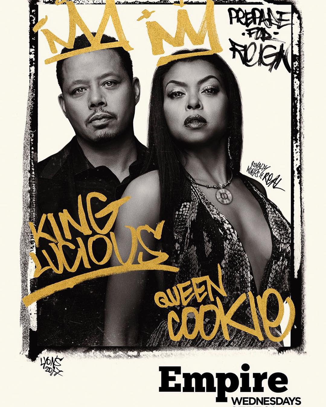 King Lucious Queen Cookie Empire Season 3 Poster