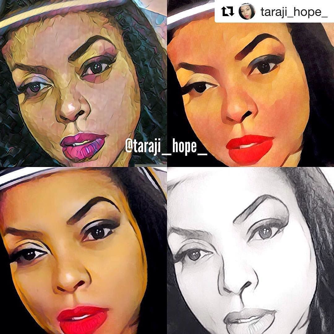 Taraji P. Henson Paintings and Drawings