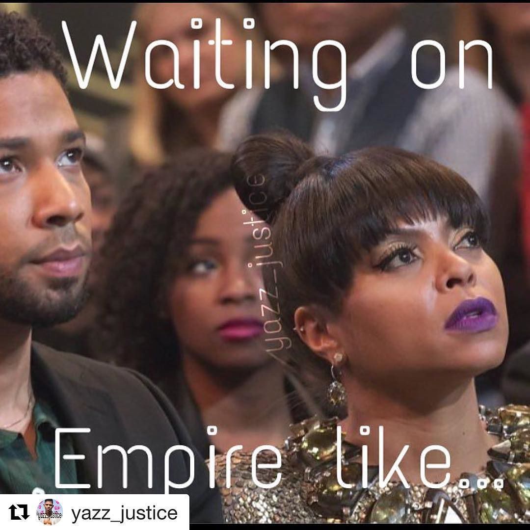 Jamal and Cookie Waiting On Empire Like…