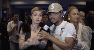Chance The Rapper, Beyonce Interrupts MTV VMA Interview