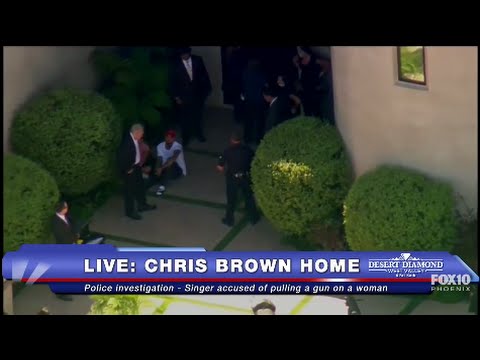 Is Chris Brown Dead Or Alive? Standoff with SWAT Team Live Updates