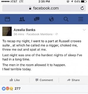 Azealia Banks Russell Crowe, Racist Comments