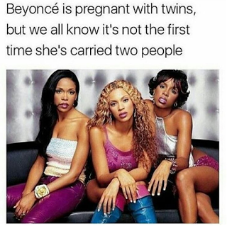 Beyonce Twins Meme – Funny Pregnancy Baby Memes