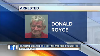 Donald Royce – Florida Man Shoots Wife Over Sex