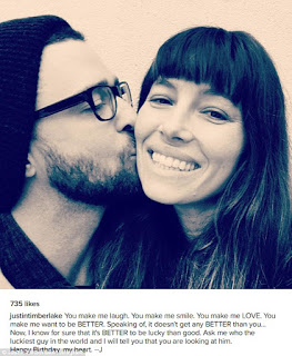 Justin Timberlake Writes Sweet Note To Wife Jessica Biel On Her Birthday