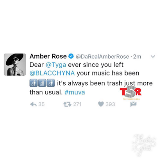 Amber Rose, Tyga – Twitter Beef