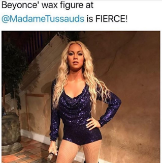 Beyonce Wax Figure Madame Tussauds