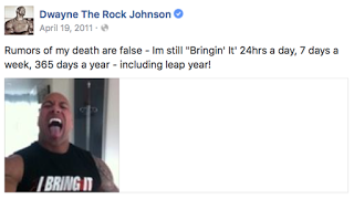 Is Dwayne ‘The Rock’ Johnson Dead?
