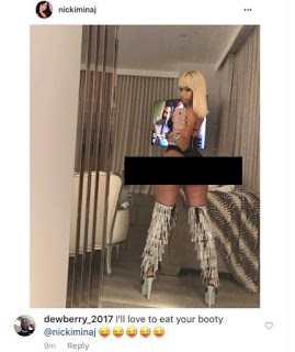 Pastor Dewberry – Nicki Minaj, Instagram Comments