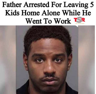 Victor Alonzo King – Father Arrested For Leaving Kids Home Alone