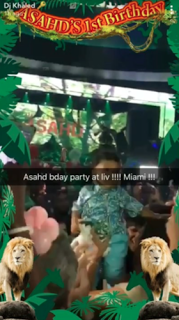 Asahd Khaled Birthday Party At Liv Miami – Top 10 Most Adorable Pics