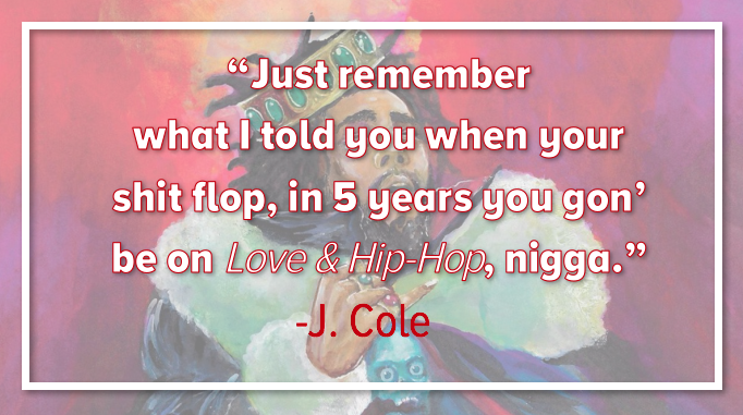 J. Cole Quotes New Album KOD
