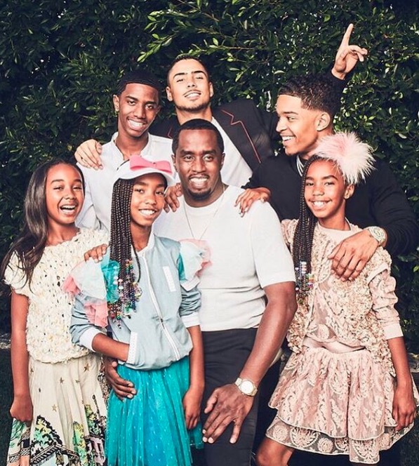 p diddy kids now