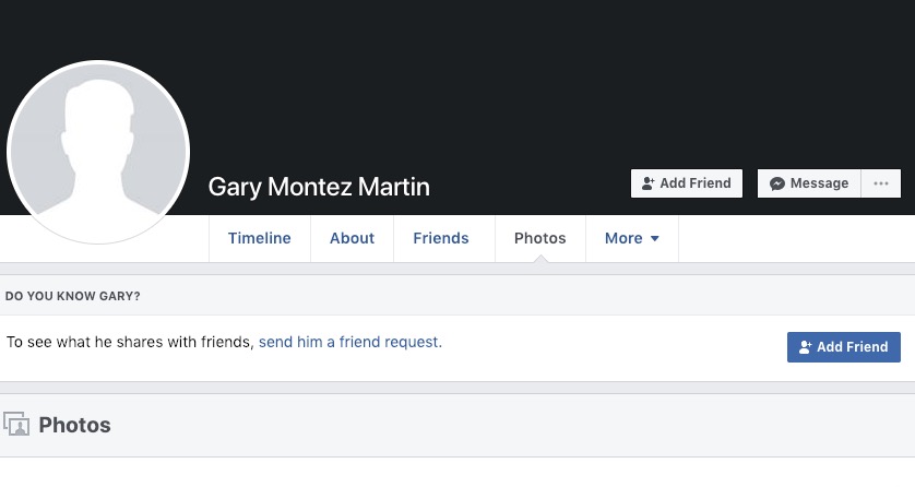 Gary Montez Martin Aurora Facebook