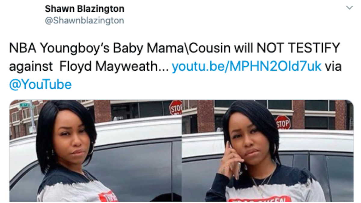 NBA YoungBoy Baby Mama His Cousin
