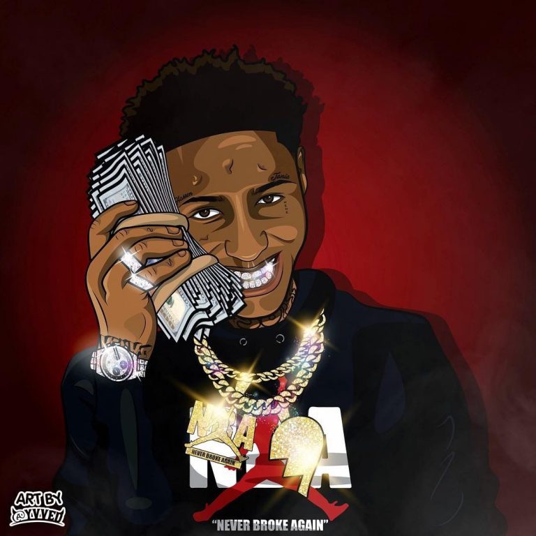 NBA YoungBoy Wallpaper iPhone 11 Galaxy - Cartoon, Aesthetic Background