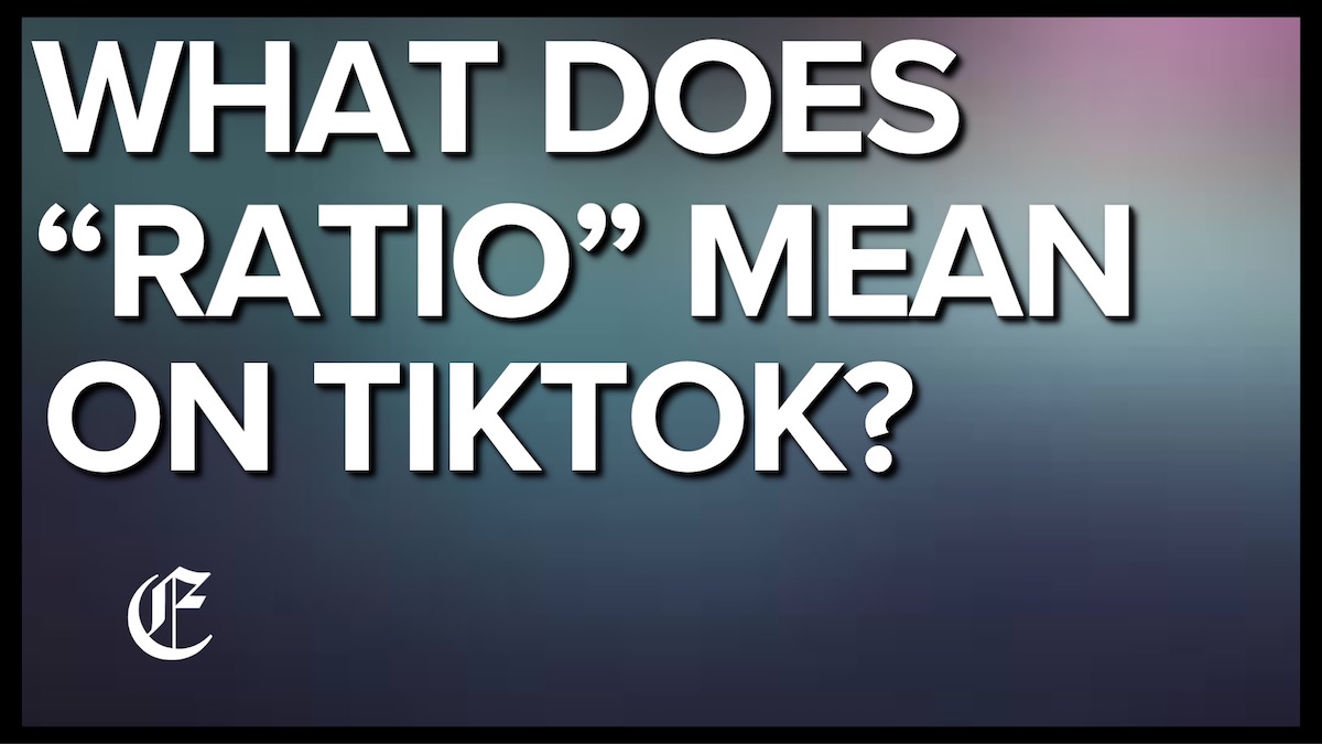 What Does Ratio Mean On TikTok?