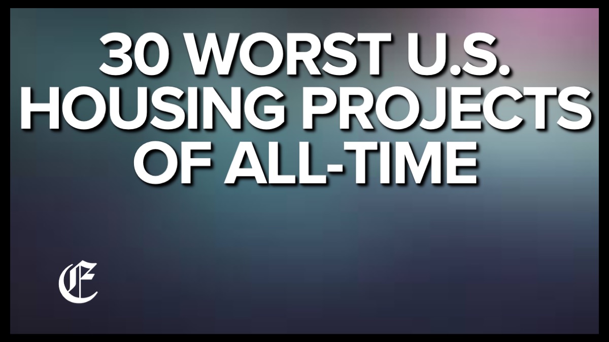 Worst Public Housing Projects of All-Time in America